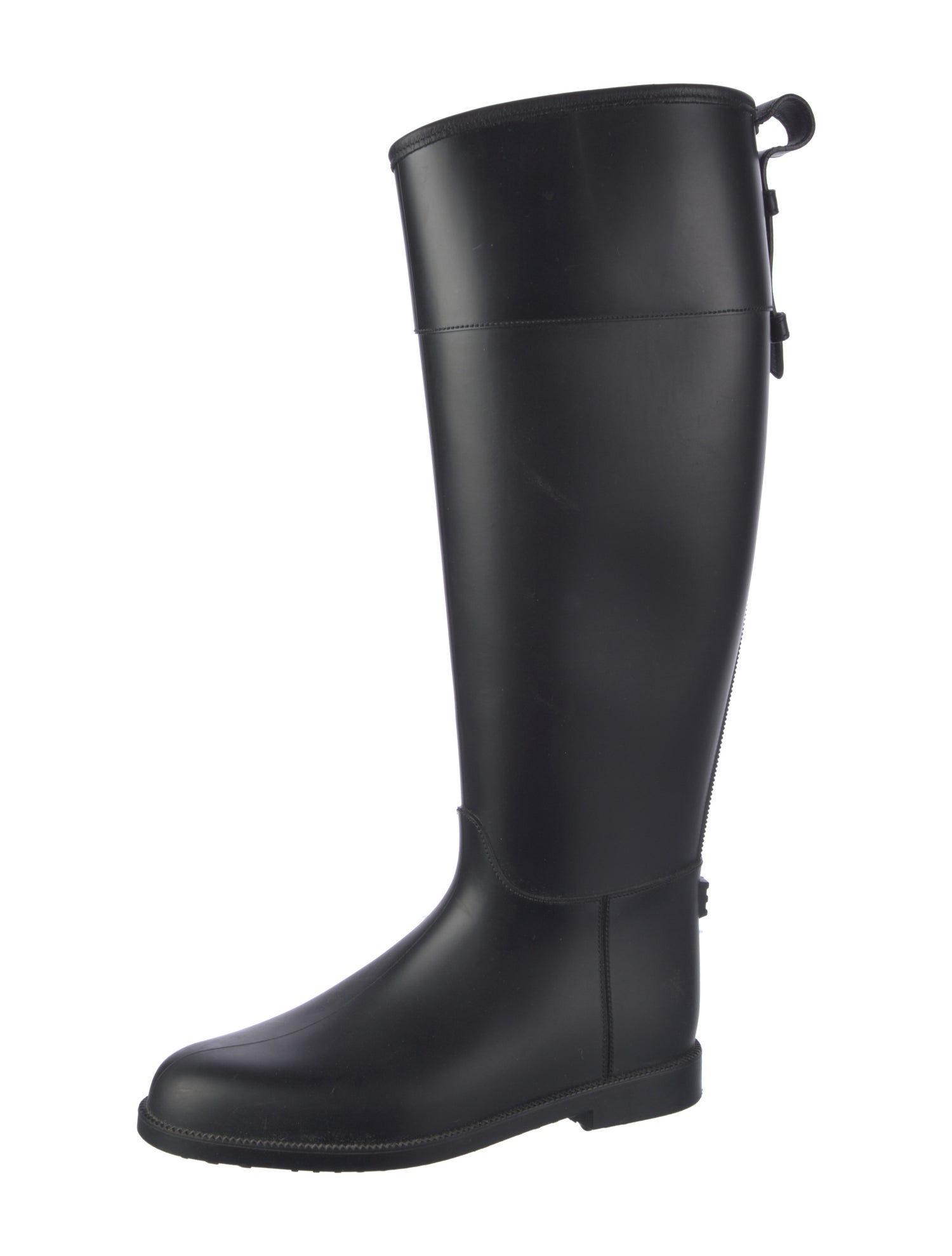 Burberry Nova Check Pattern Rubber Rain Boots