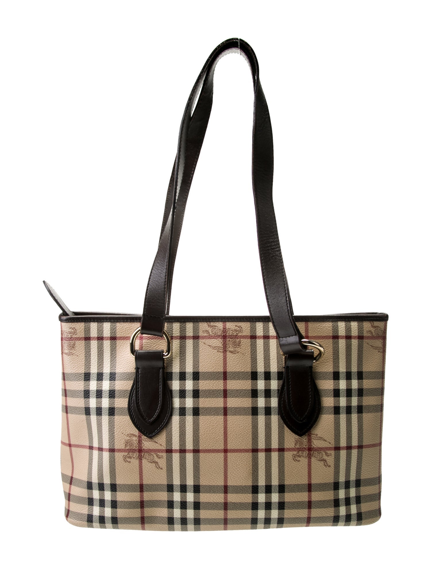 Burberry Haymarket Check Shoulder Bag