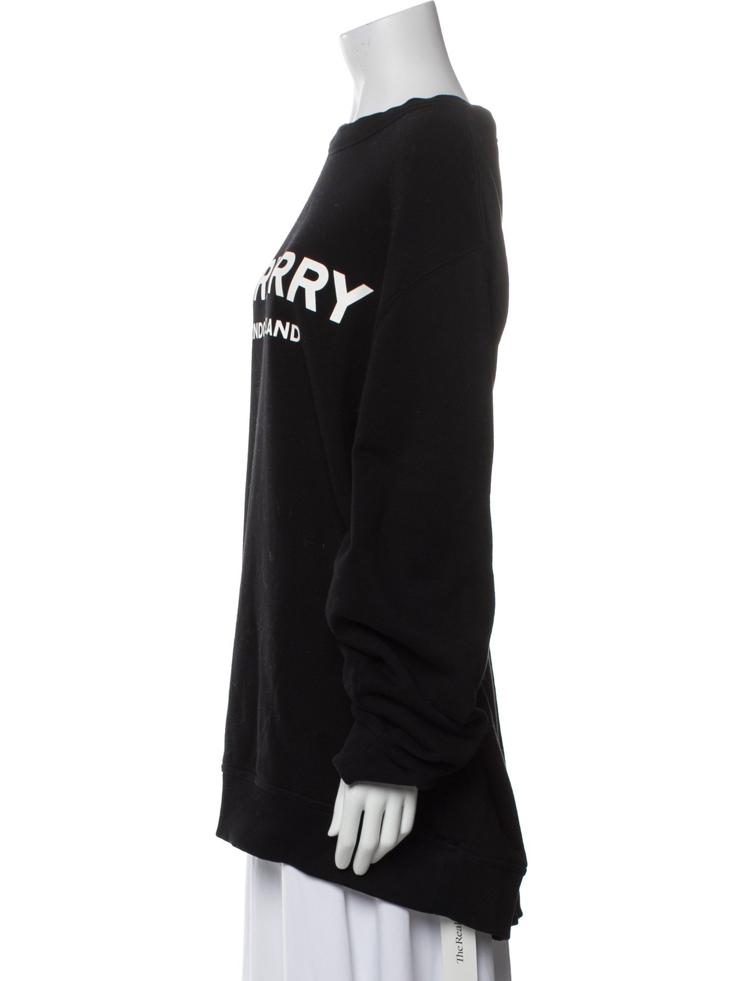 Burberry Crew Neck Long Sleeve Sweatshirt