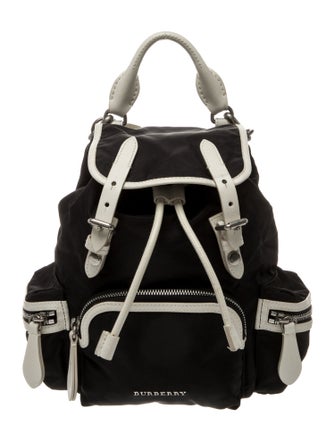 Burberry Nylon Top Handle Bag
