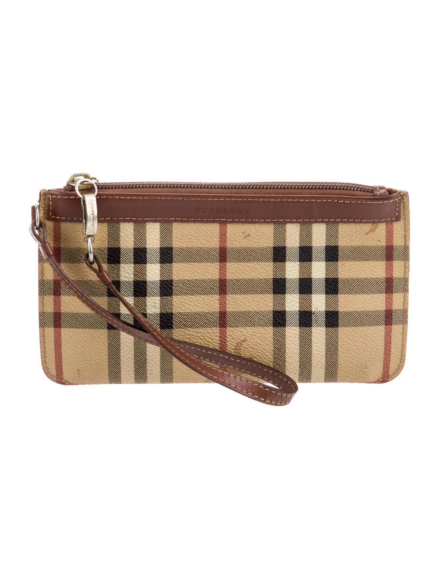 Burberry Haymarket Check Clutch