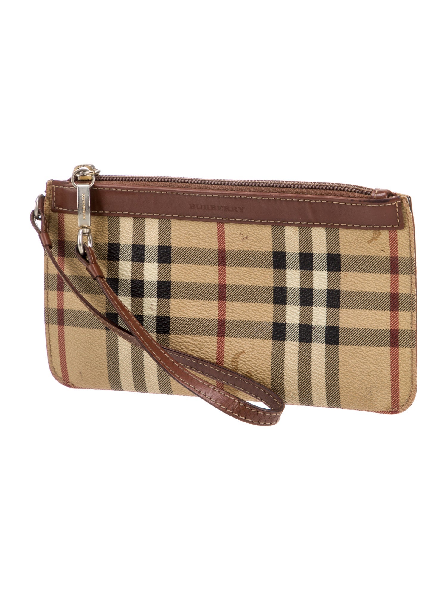 Burberry Haymarket Check Clutch