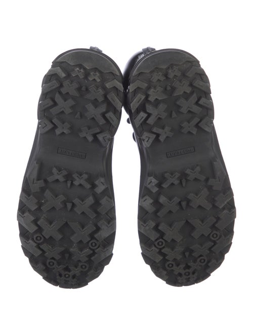 Burberry Leather Combat Boots