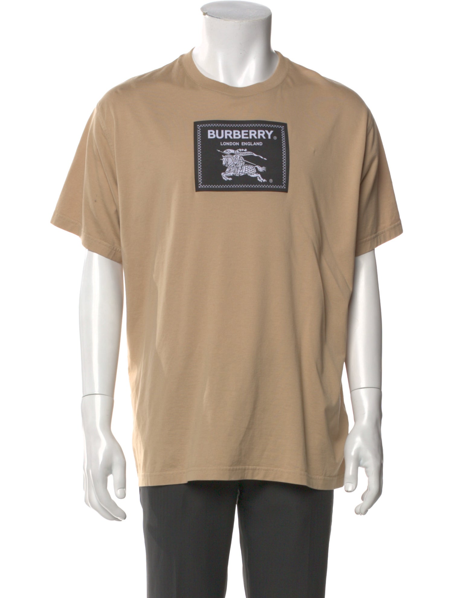 Burberry Graphic Print Crew Neck T-Shirt