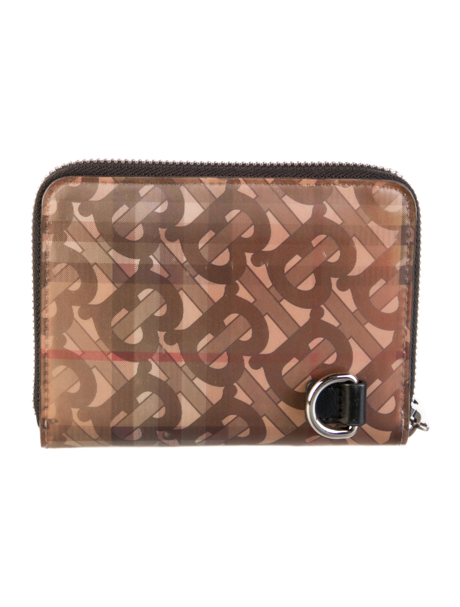 Burberry TB Monogram Nylon Wristlet