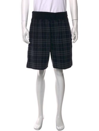 Burberry House Check Pattern Jogger Shorts