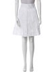 Burberry Pleated Accents Knee-Length Skirt