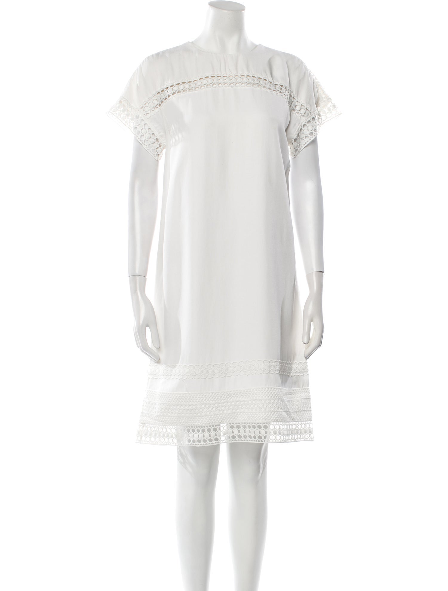 Burberry Silk Knee-Length Dress