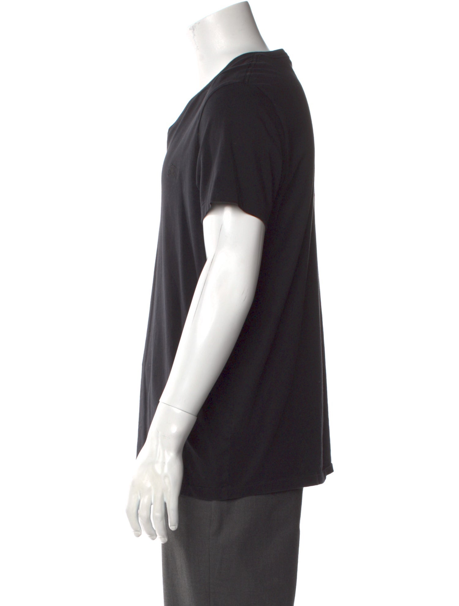 Burberry V-Neck Short Sleeve T-Shirt