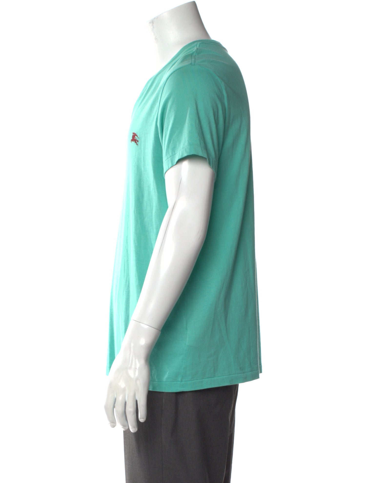 Burberry V-Neck Short Sleeve T-Shirt