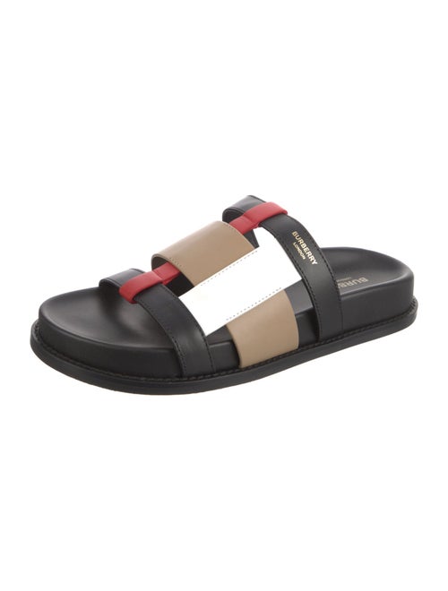 Burberry Leather Slides