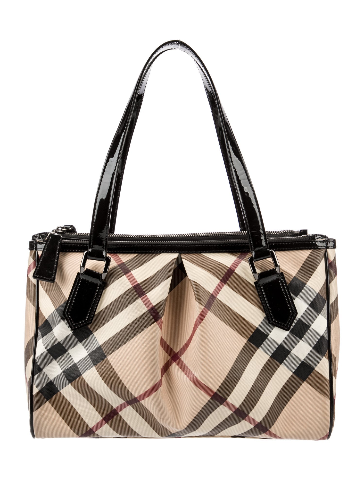 Burberry Super Nova Check Shoulder Bag