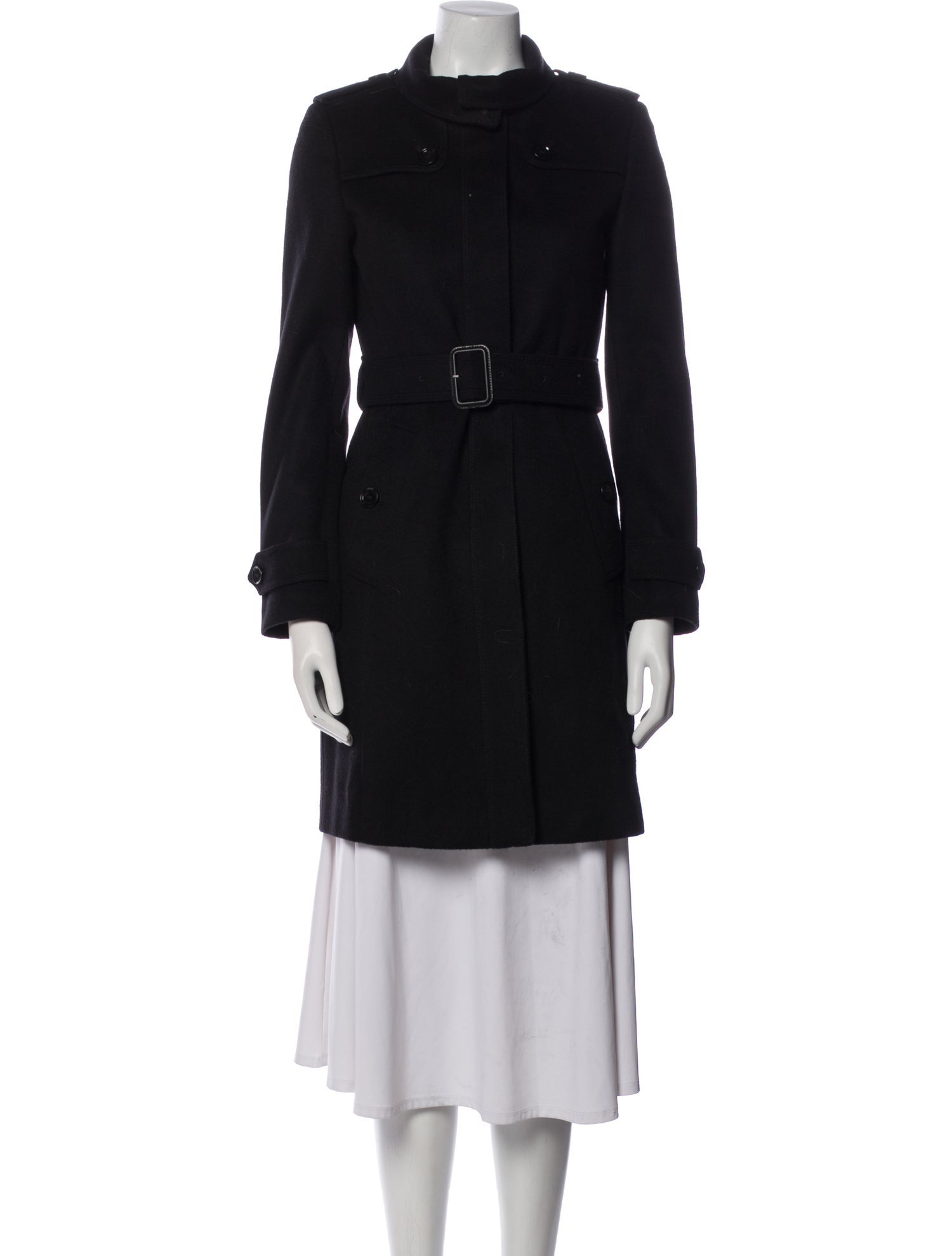 Burberry Virgin Wool Coat w/ Tags