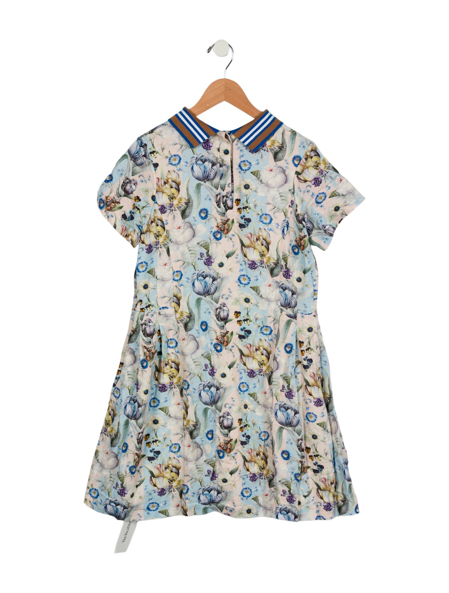 Burberry Girls' Printed Short Sleeve Dress
