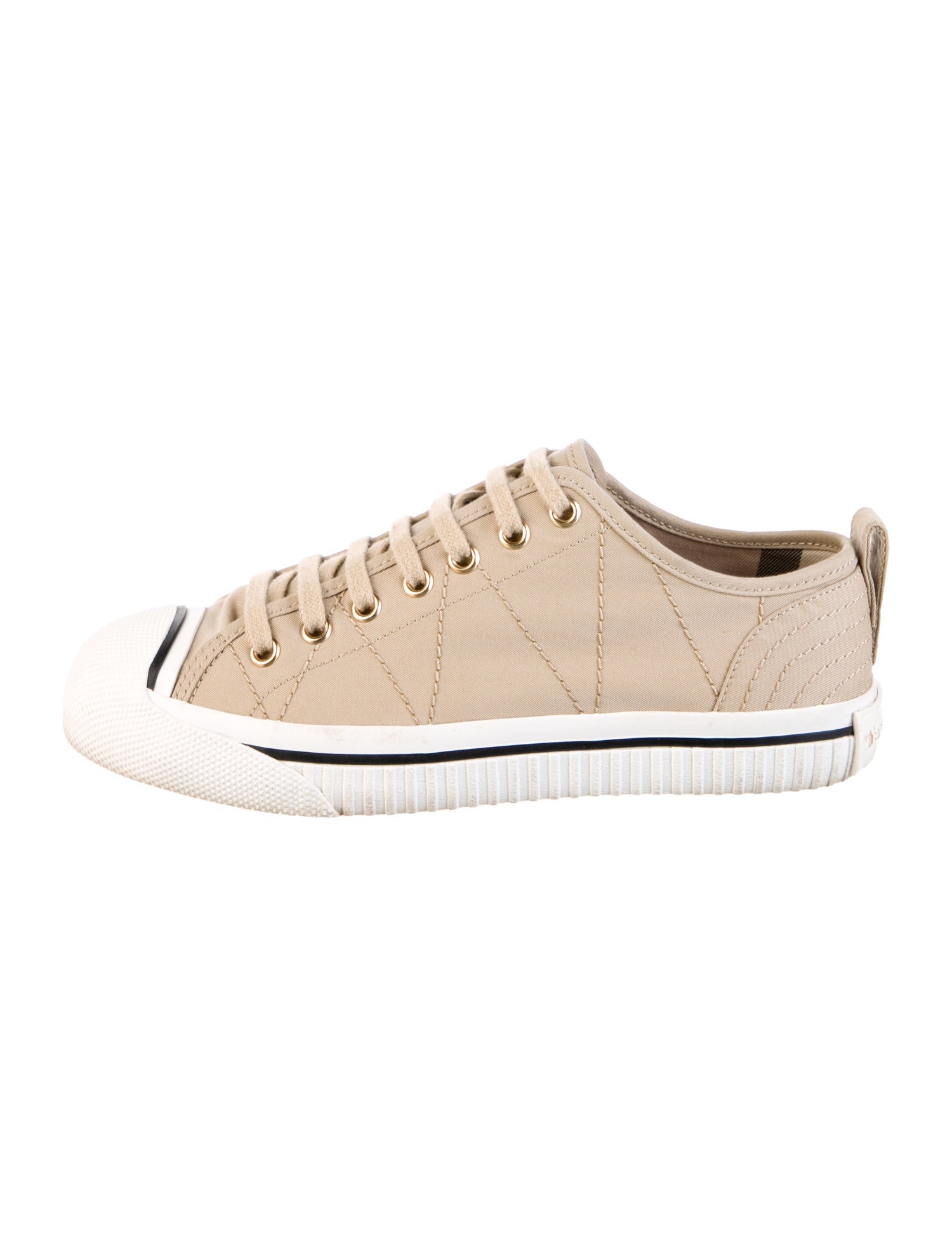 Burberry Canvas Printed Sneakers