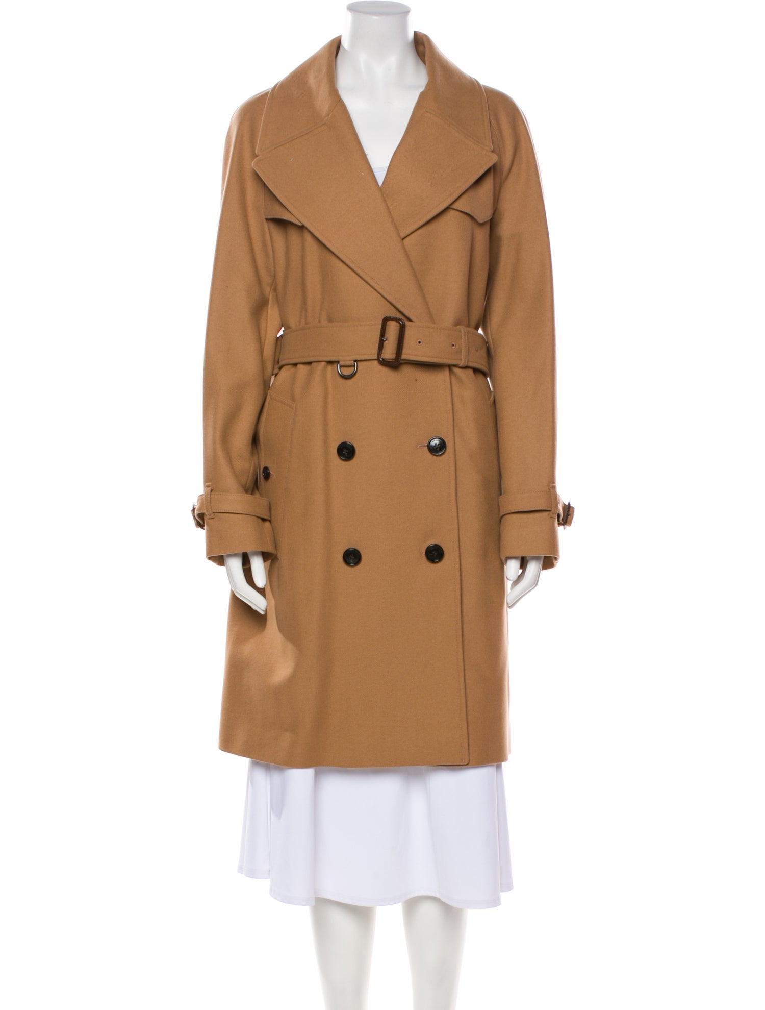 Burberry Wool Trench Coat w/ Tags