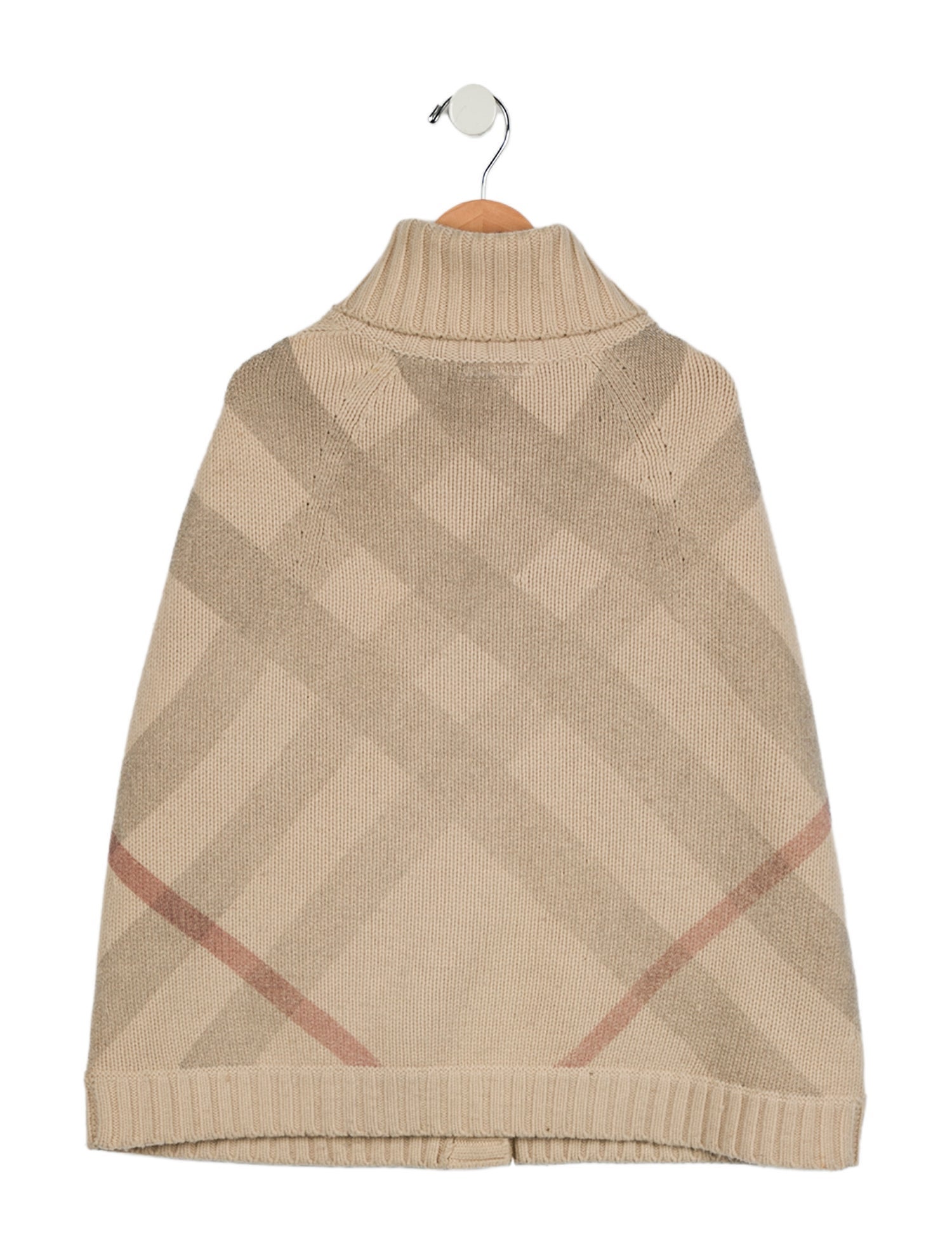 Burberry Girls' Knit Poncho