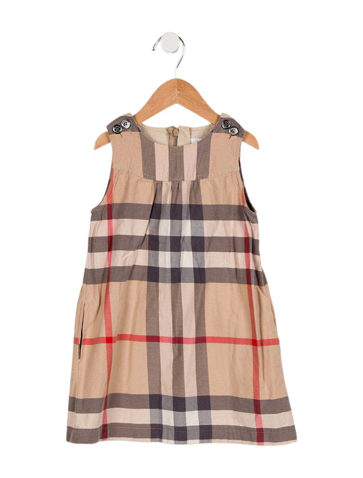 Burberry Toddler Girls' Checkprint Sleeveless Dress
