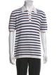 Burberry Striped Collar Polo Shirt