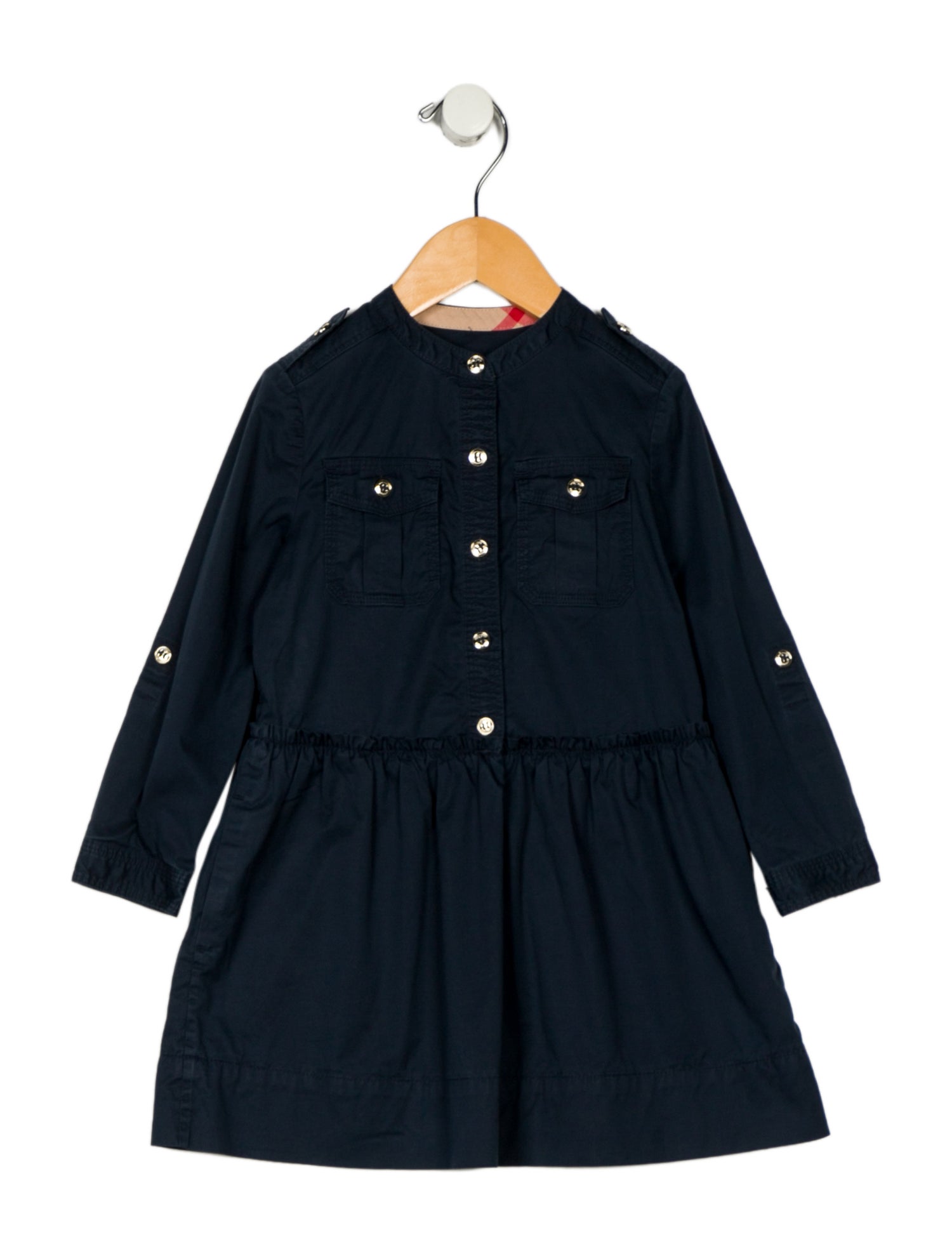 Burberry Toddler Girls' Casual Long Sleeve Dress