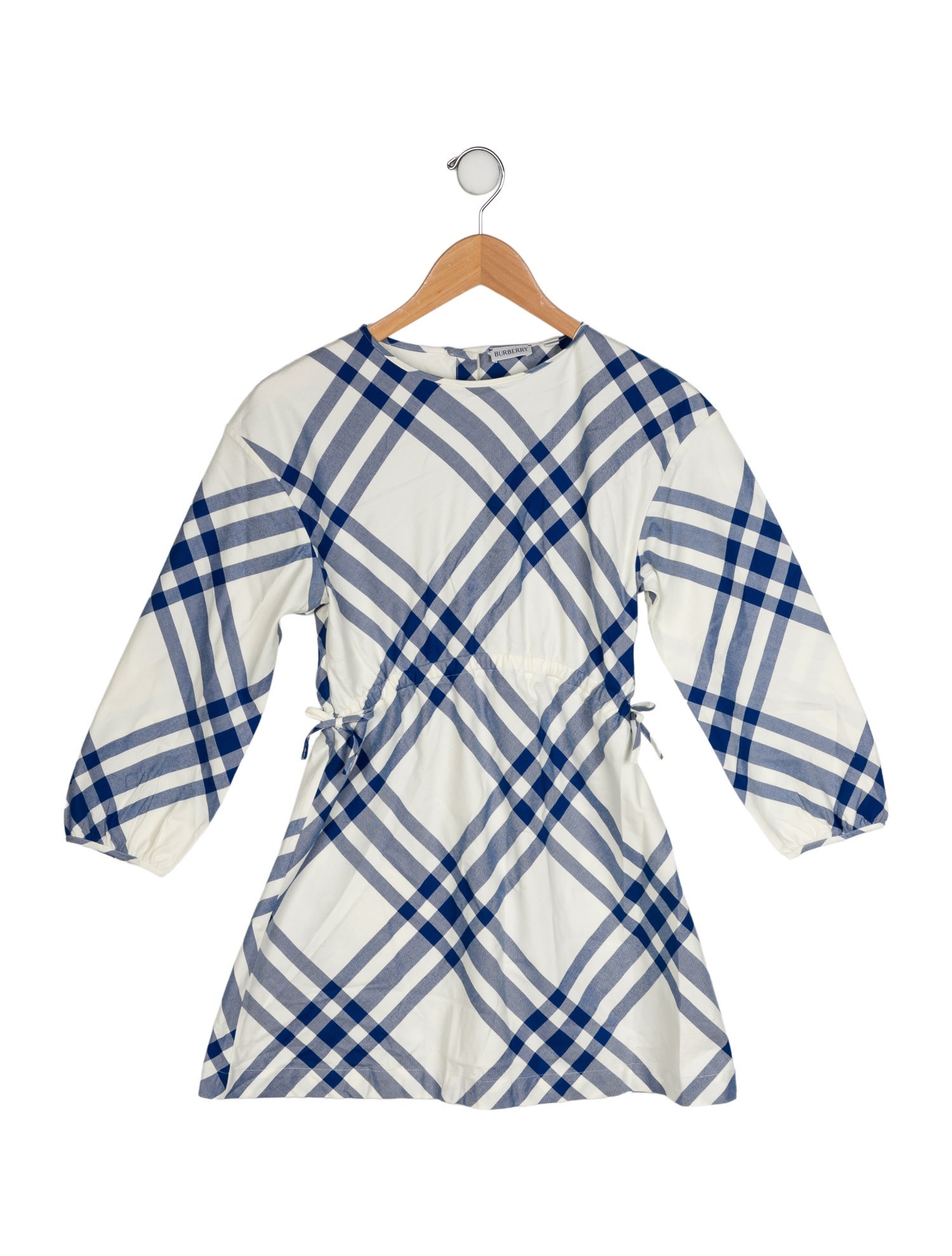 Burberry Printed Long Sleeve Dress