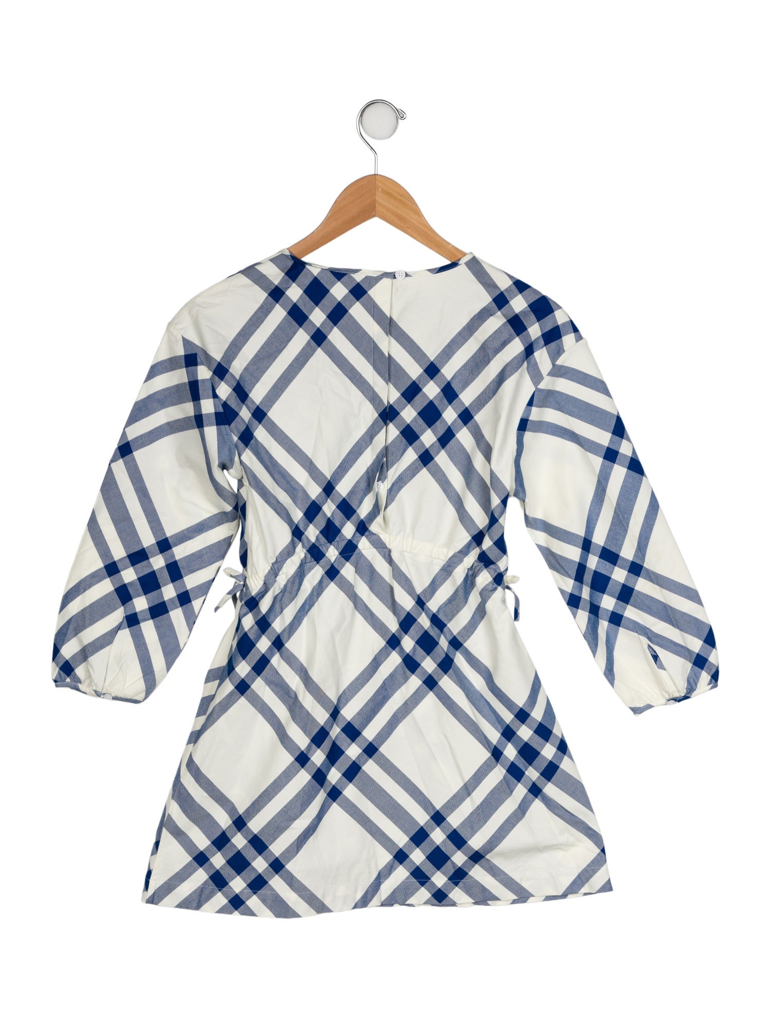 Burberry Printed Long Sleeve Dress