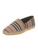 Burberry Canvas Striped Espadrille Sneakers