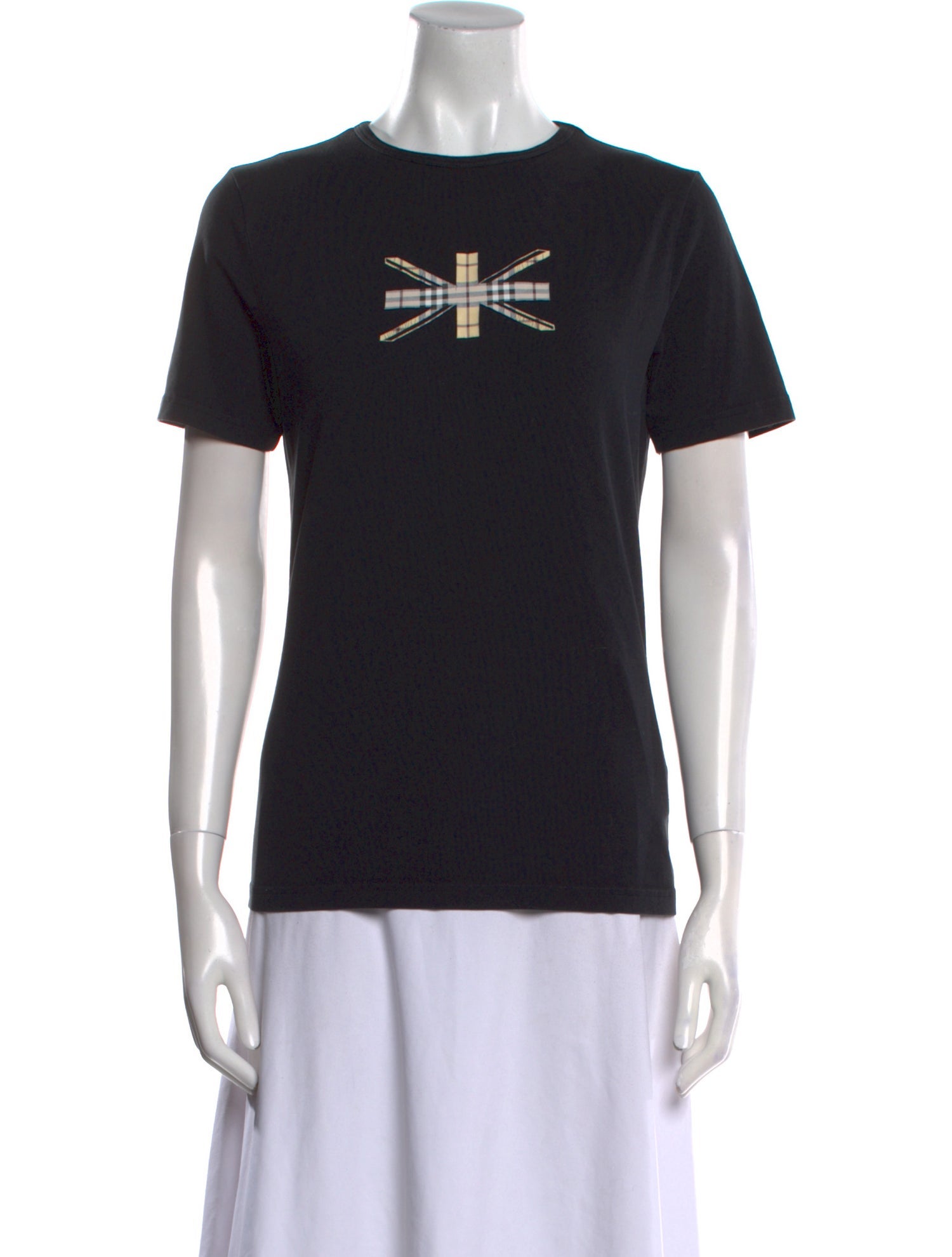 Burberry London Graphic Print Crew Neck T-Shirt