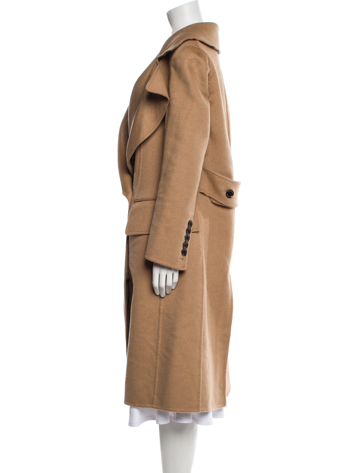 Burberry Camel Hair Peacoat