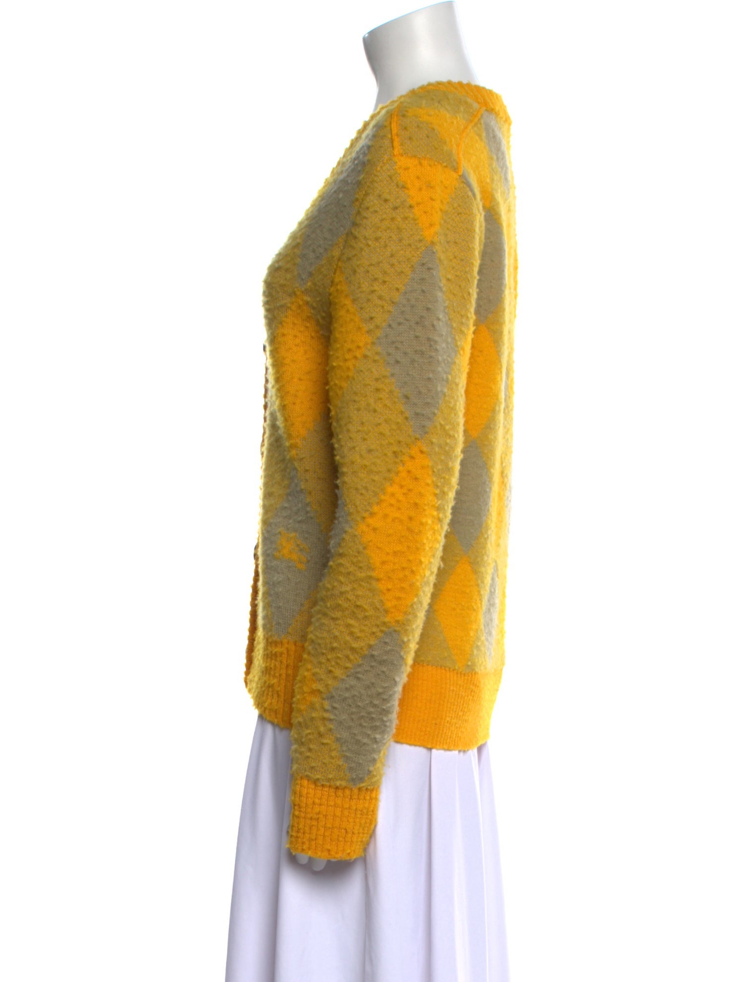 Burberry Wool Printed Sweater