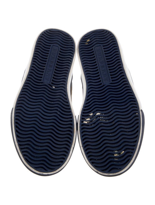Burberry Kids' Checkprint Slip On Shoes