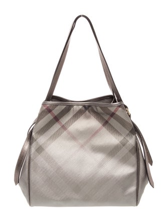 Burberry Smoked Check Shoulder Bag
