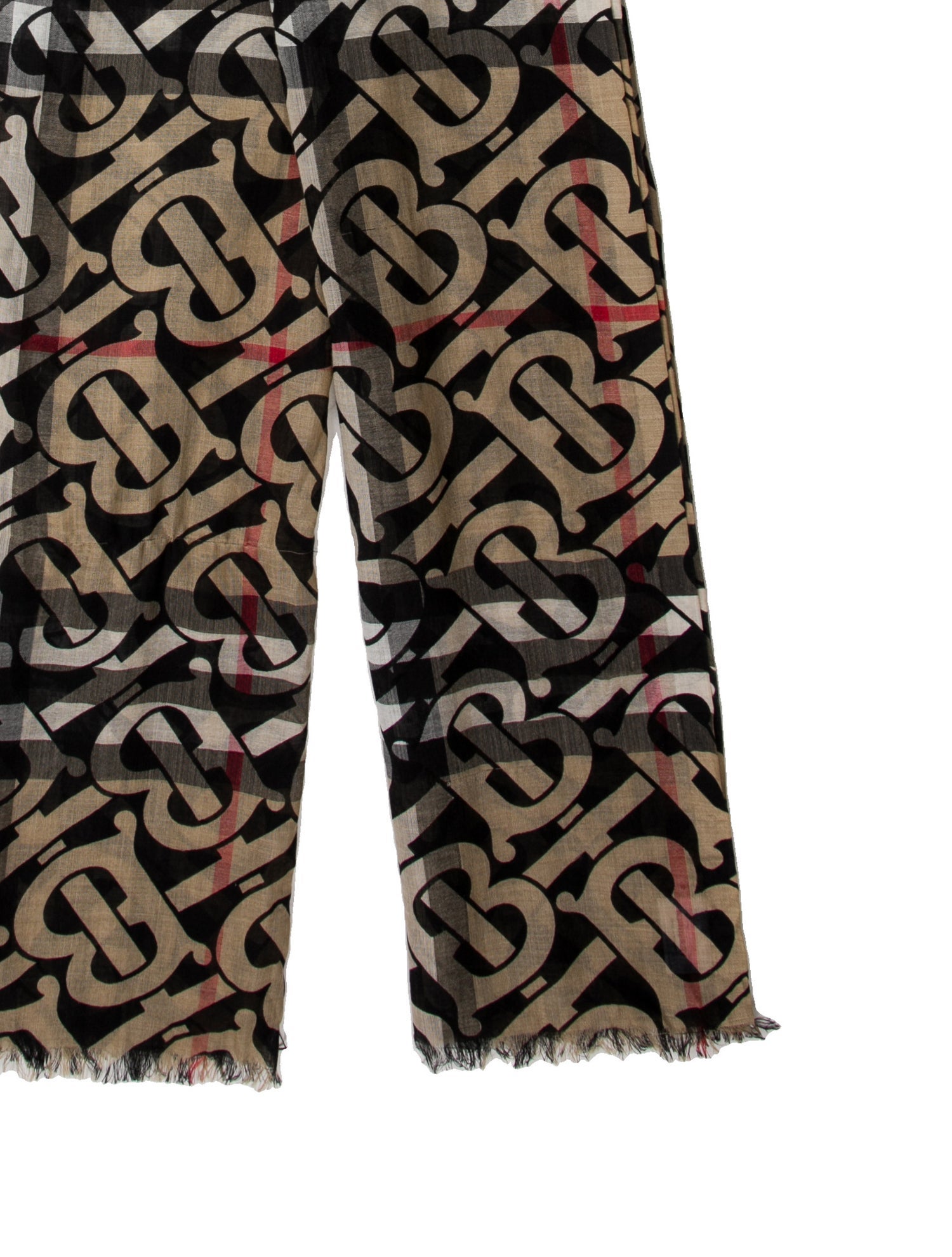 Burberry Wool House Check Pattern Scarf