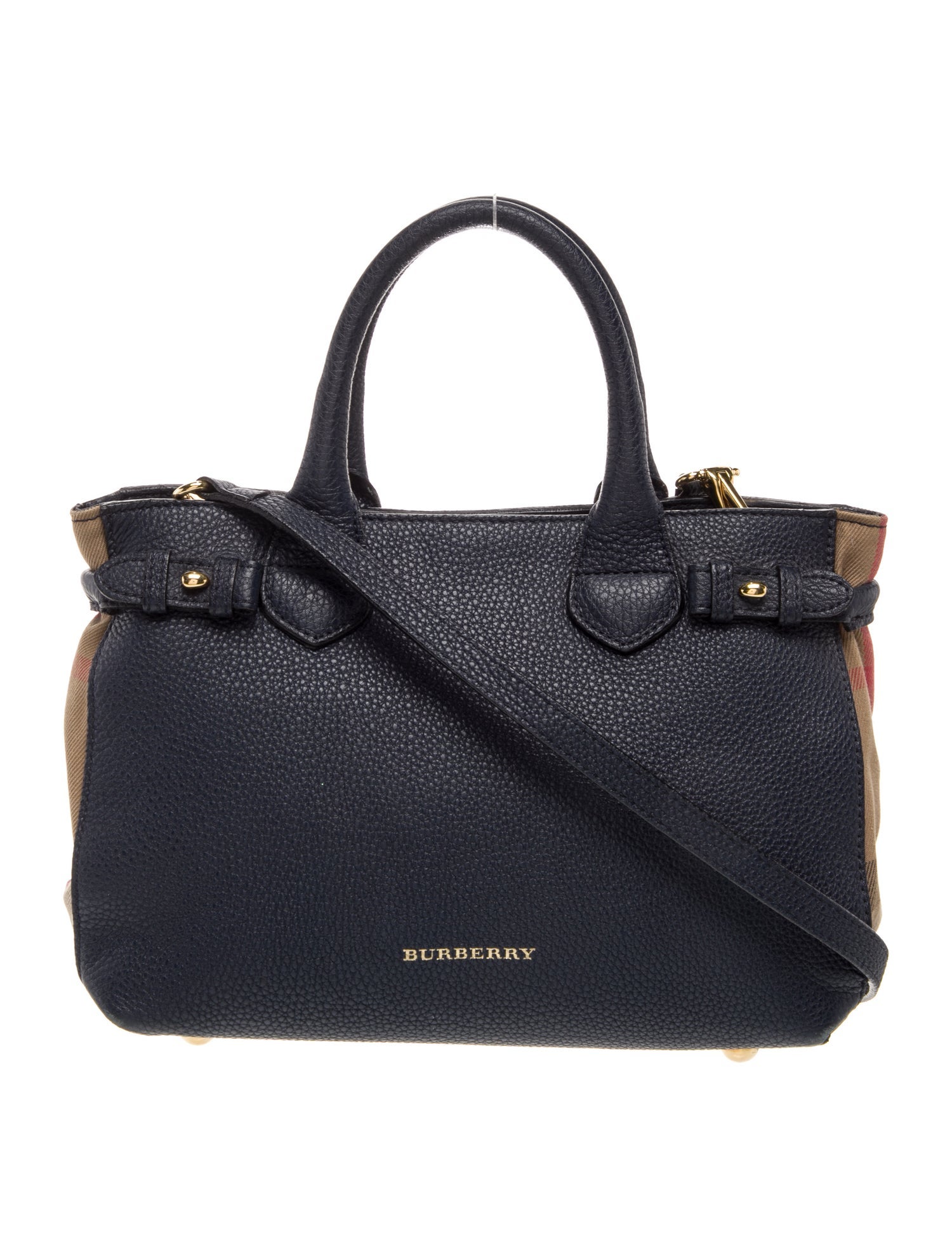 Burberry House Check Top Handle Bag
