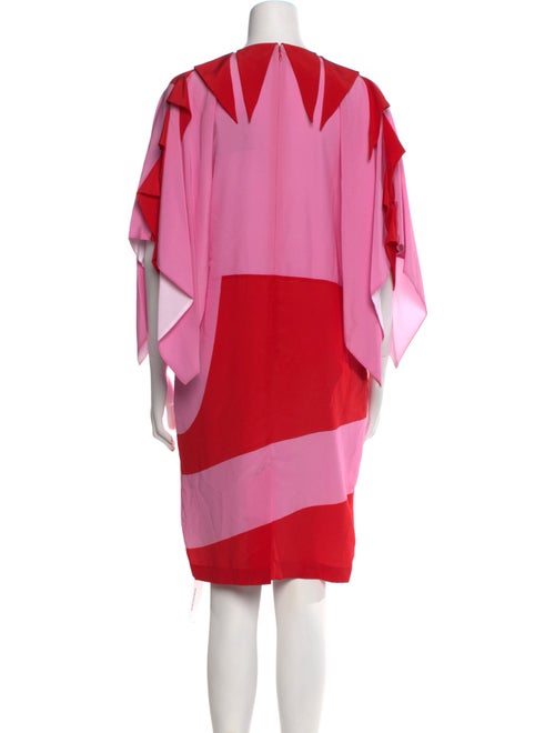 Burberry Silk Knee-Length Dress