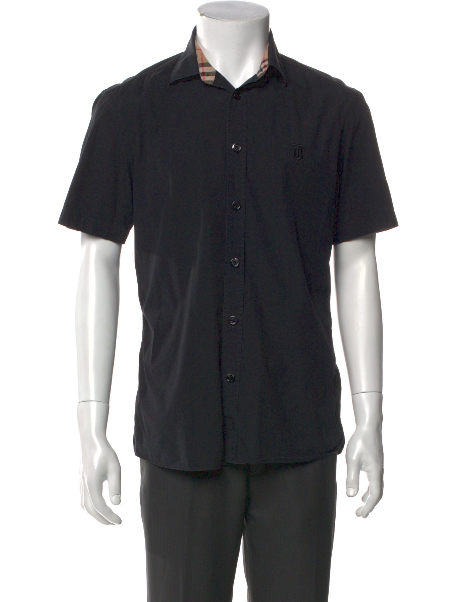 Burberry House Check Pattern Short Sleeve Shirt