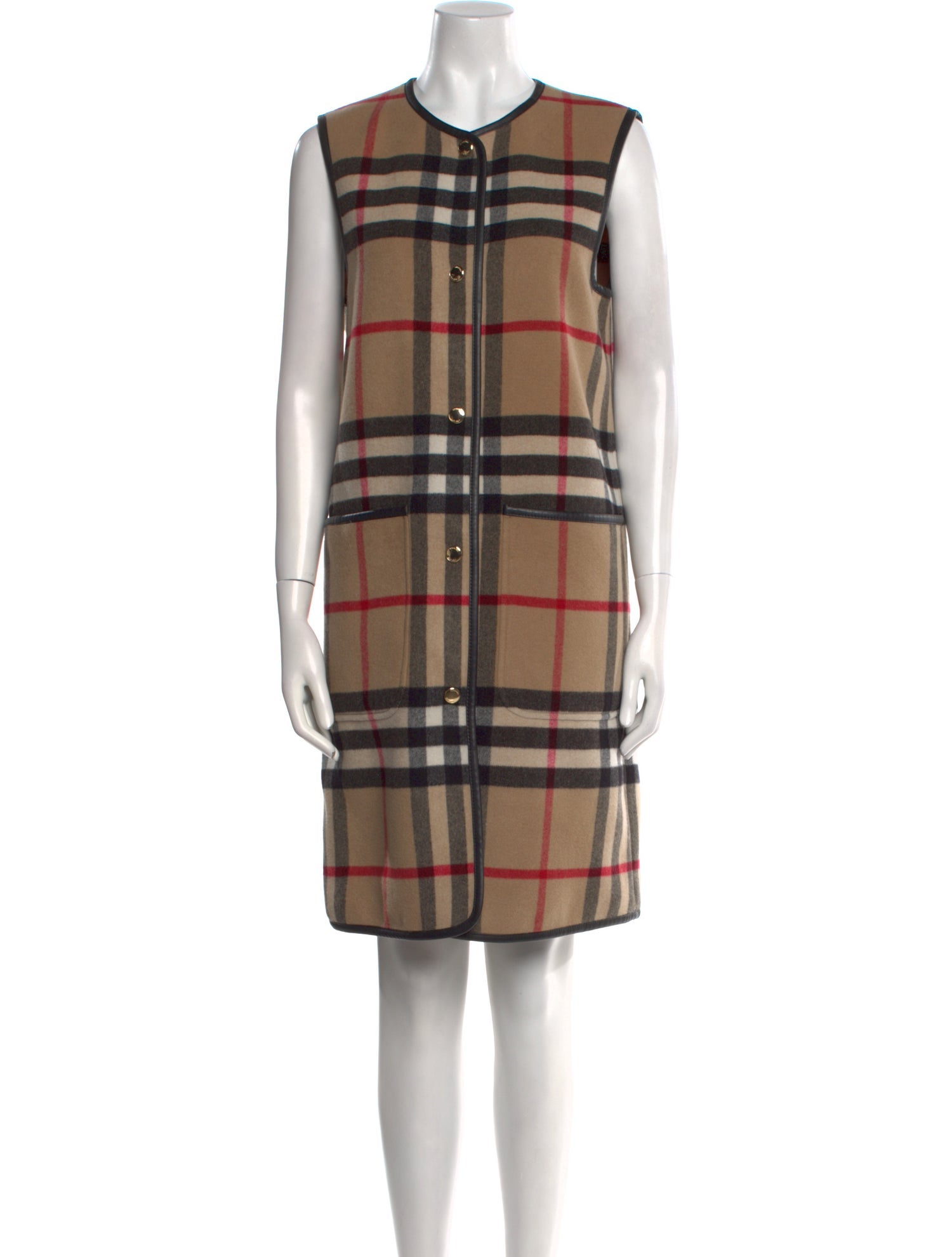 Burberry Wool Mini Dress