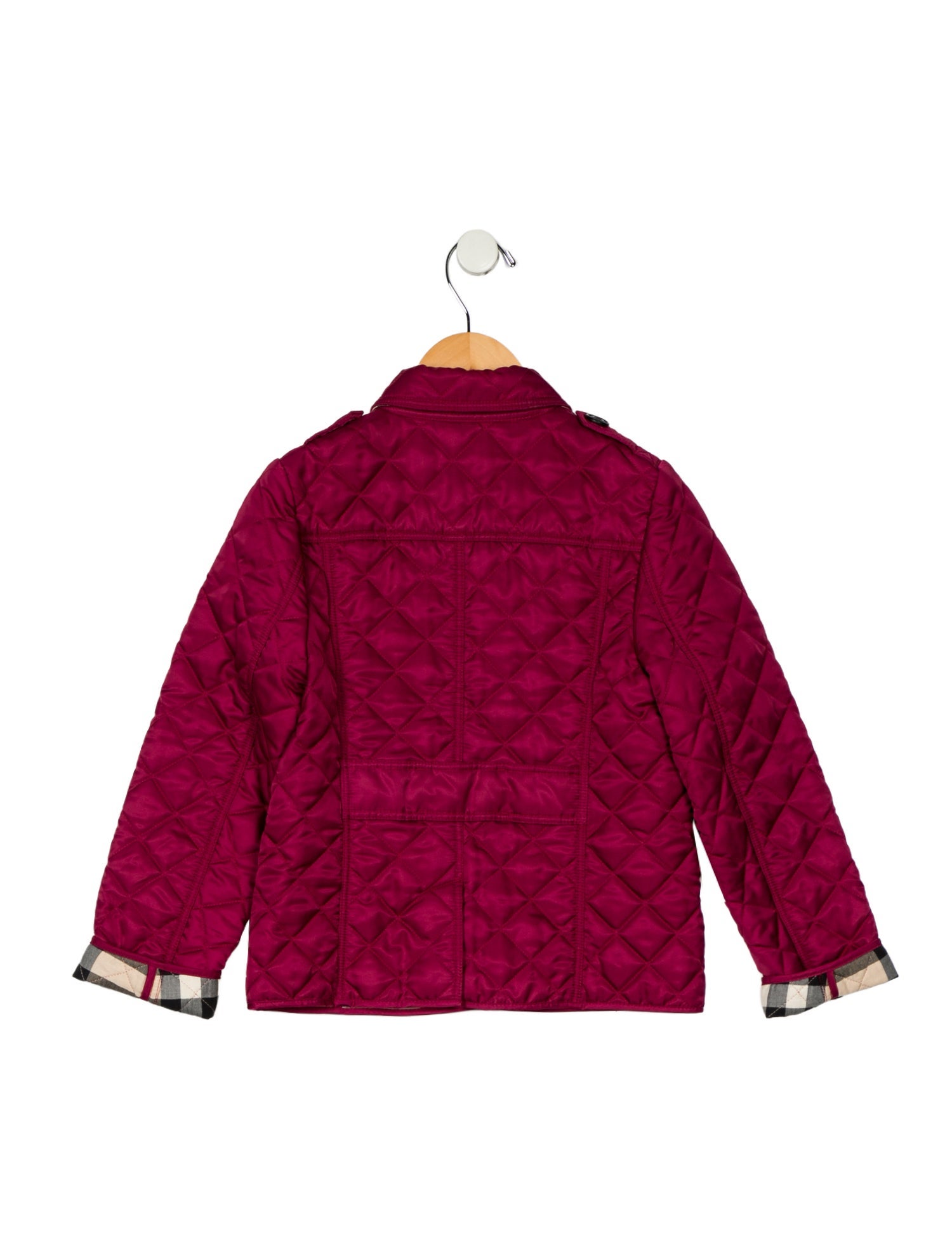 Burberry Girls' Quilted Casual Jacket