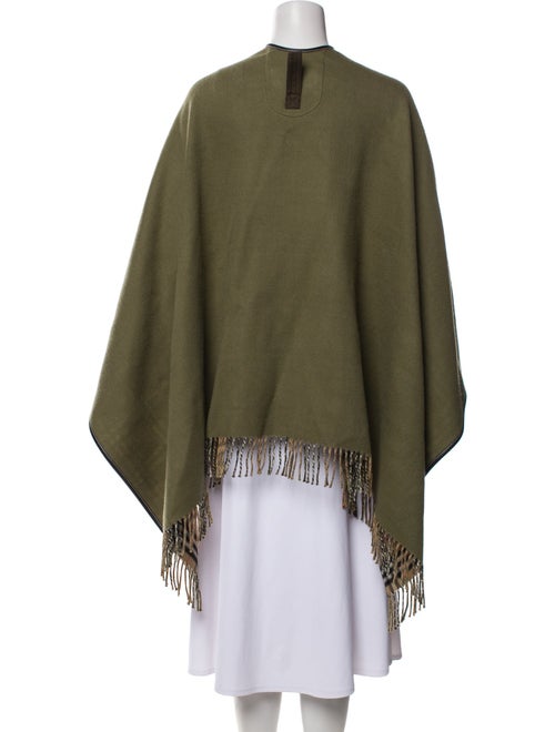 Burberry Wool Nova Check Pattern Shawl