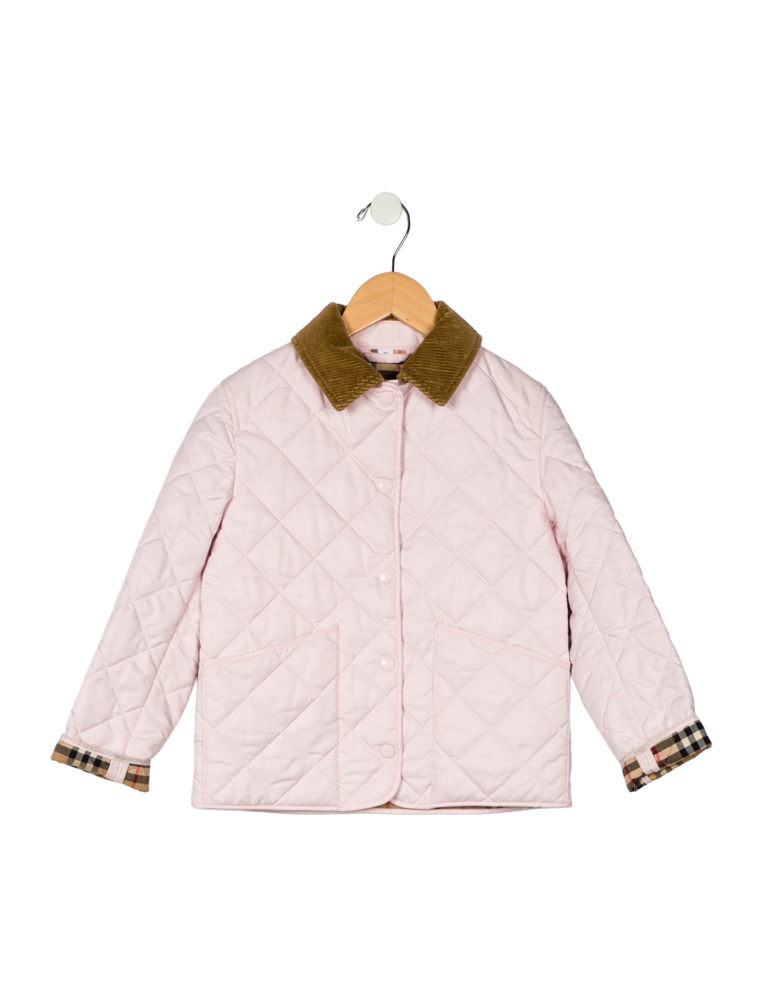 Burberry Girls' Quilted Casual Jacket