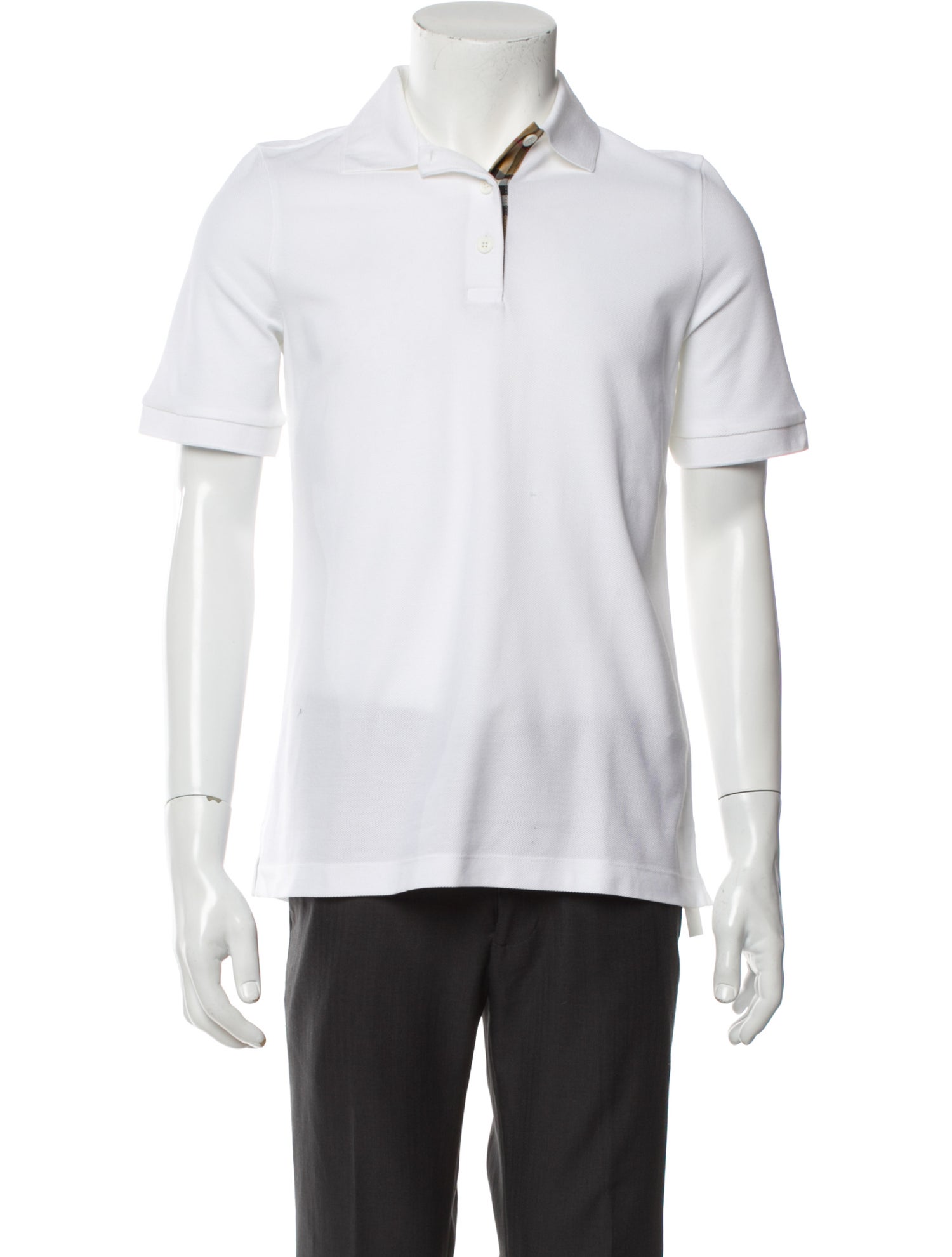 Burberry Collar Short Sleeve Polo Shirt w/ Tags