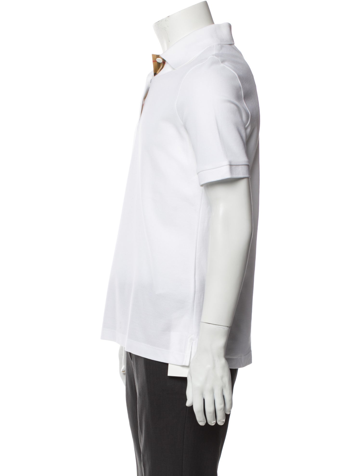 Burberry Collar Short Sleeve Polo Shirt w/ Tags
