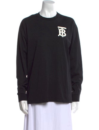 Burberry Graphic Print Crew Neck Sweatshirt