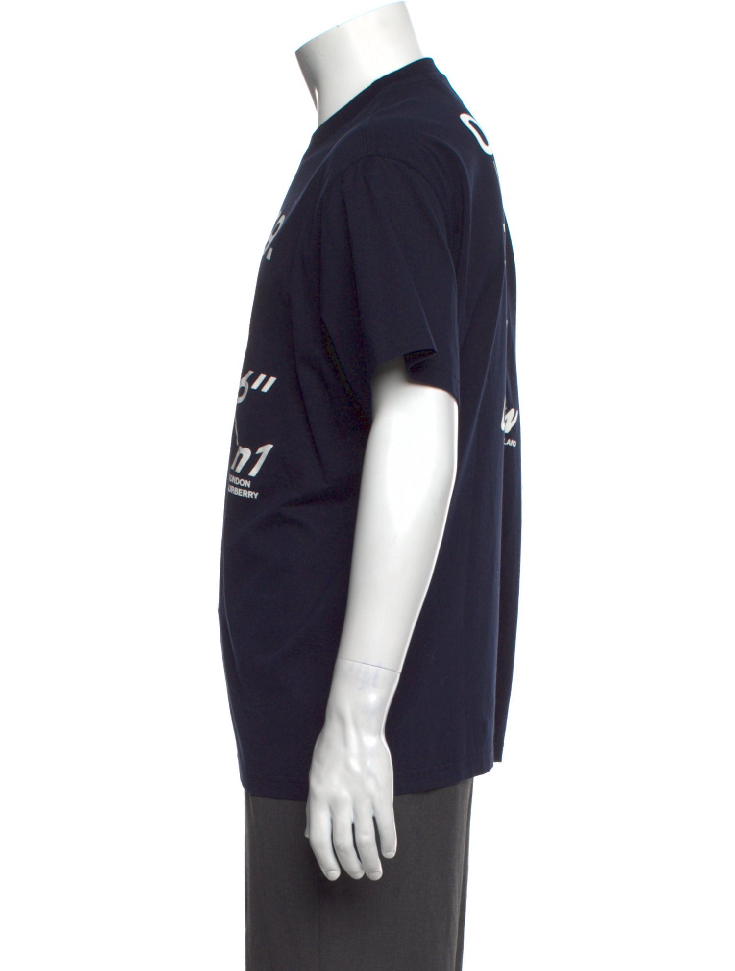 Burberry Graphic Print Crew Neck T-Shirt