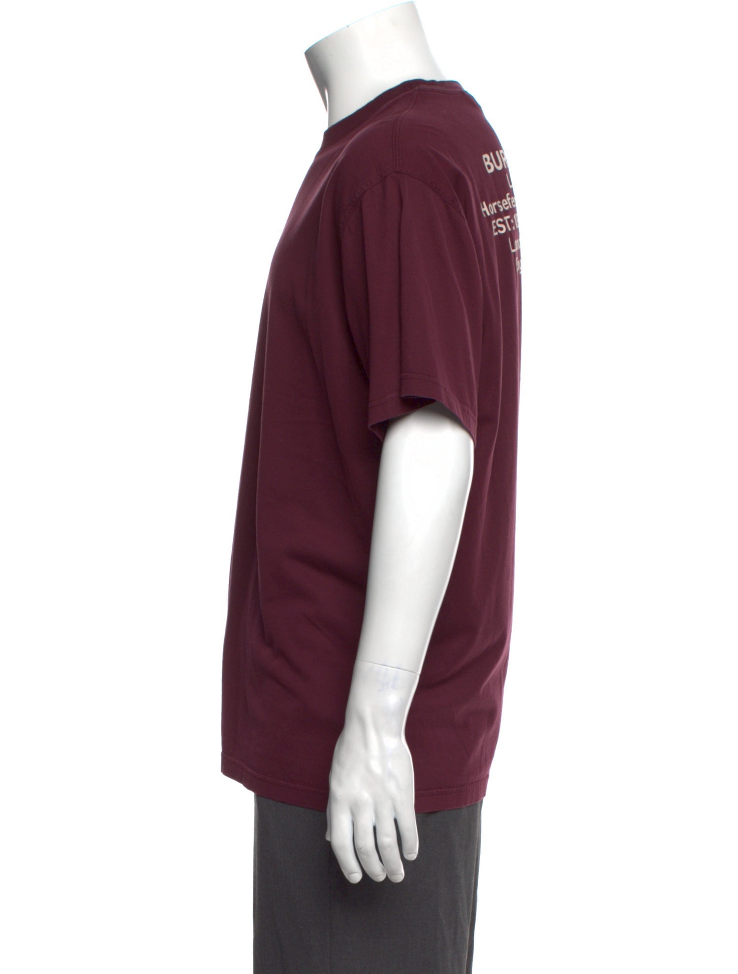 Burberry Crew Neck Short Sleeve T-Shirt