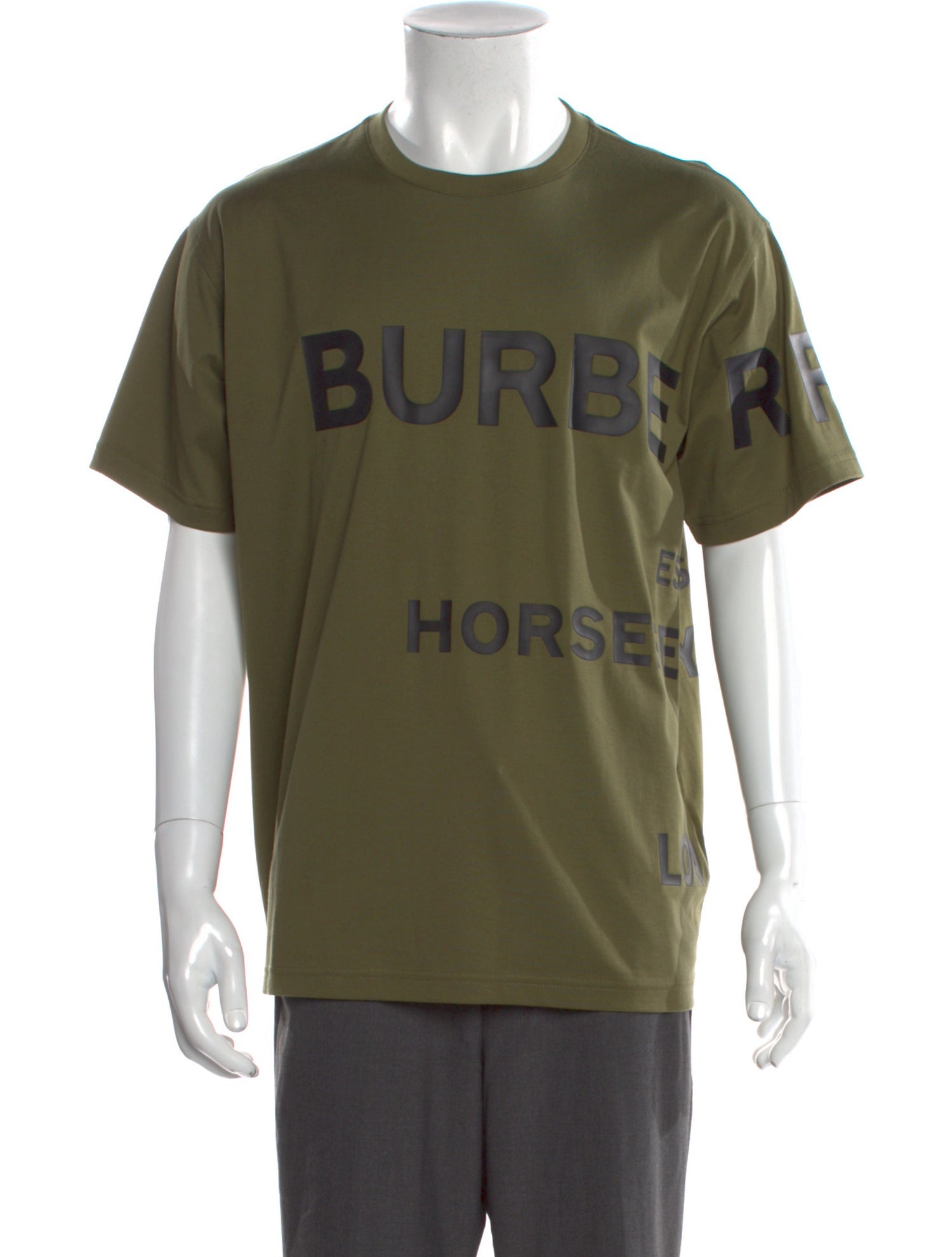 Burberry Graphic Print Crew Neck T-Shirt