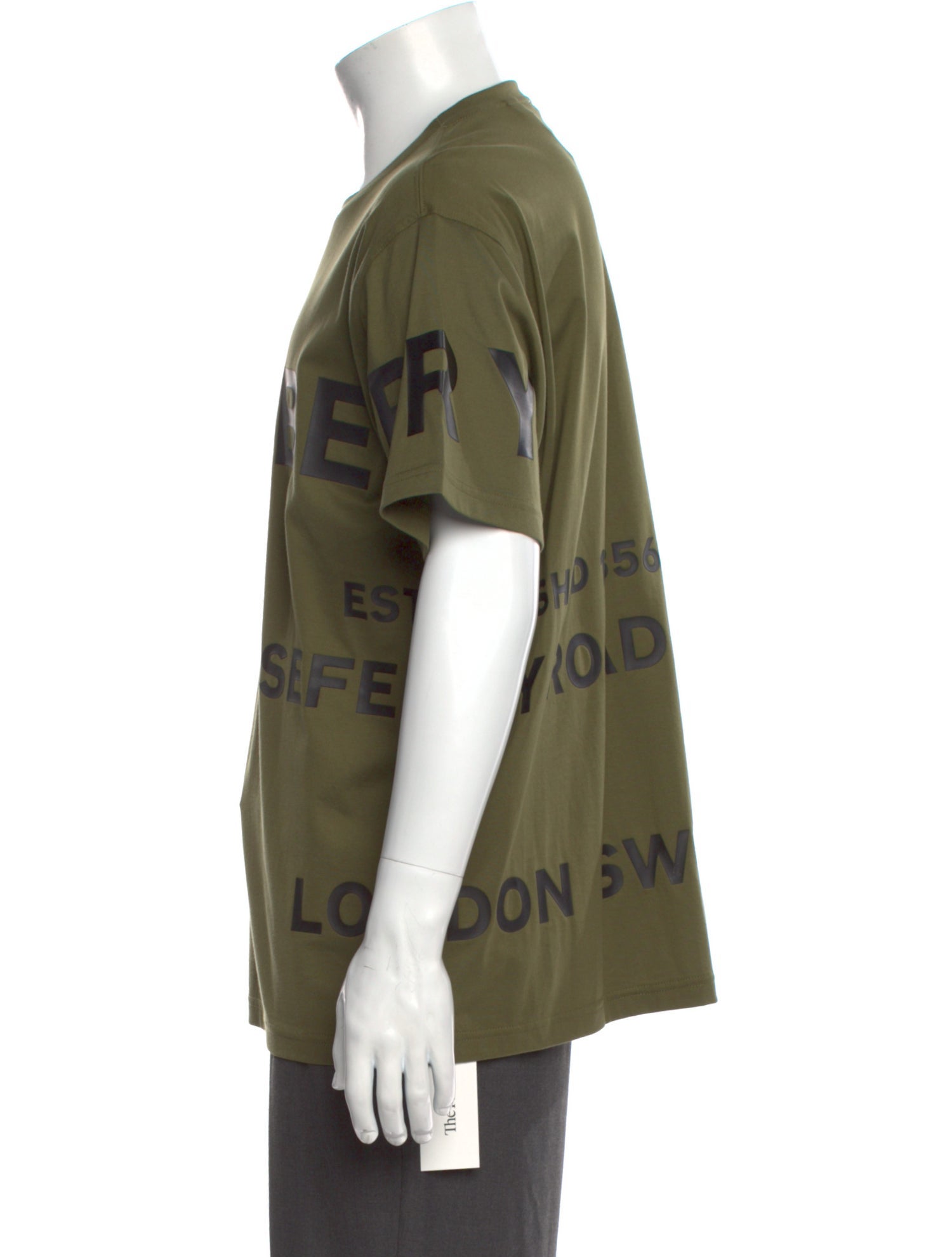 Burberry Graphic Print Crew Neck T-Shirt