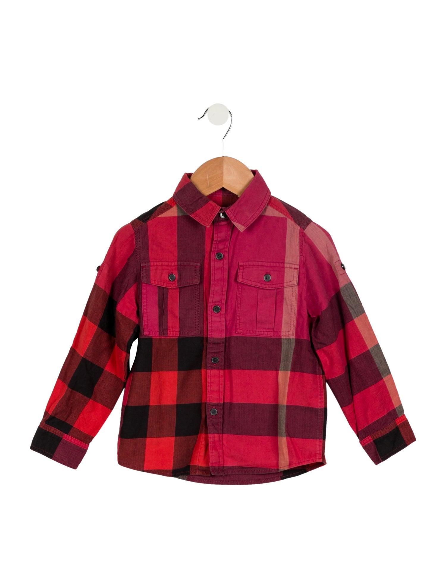 Burberry Toddler Boys' Checkprint Button Up Shirt