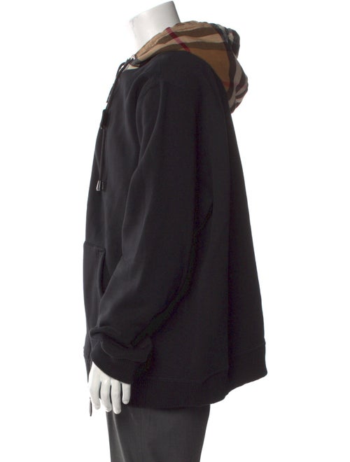 Burberry House Check Pattern Crew Neck Hoodie