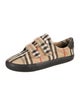 Burberry House Check Pattern Canvas Sneakers